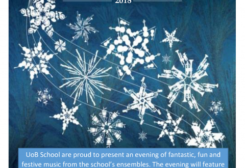 UoBS Winter Concert Winter concert poster 2018 480x330