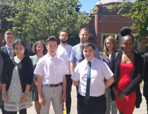 Celebrating achievement for University of Birmingham School Work Experience Pupils Wexp2019 303x234