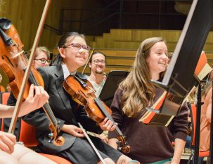 University of Birmingham School awarded School Membership Music Mark University Orchestra 19 of 38 303x234